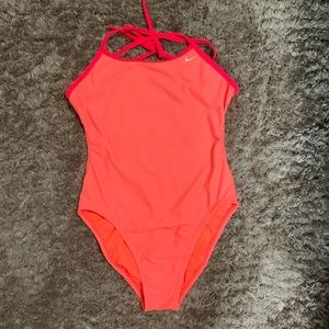 Nike Tie Back Swimsuit practice suit Size 30